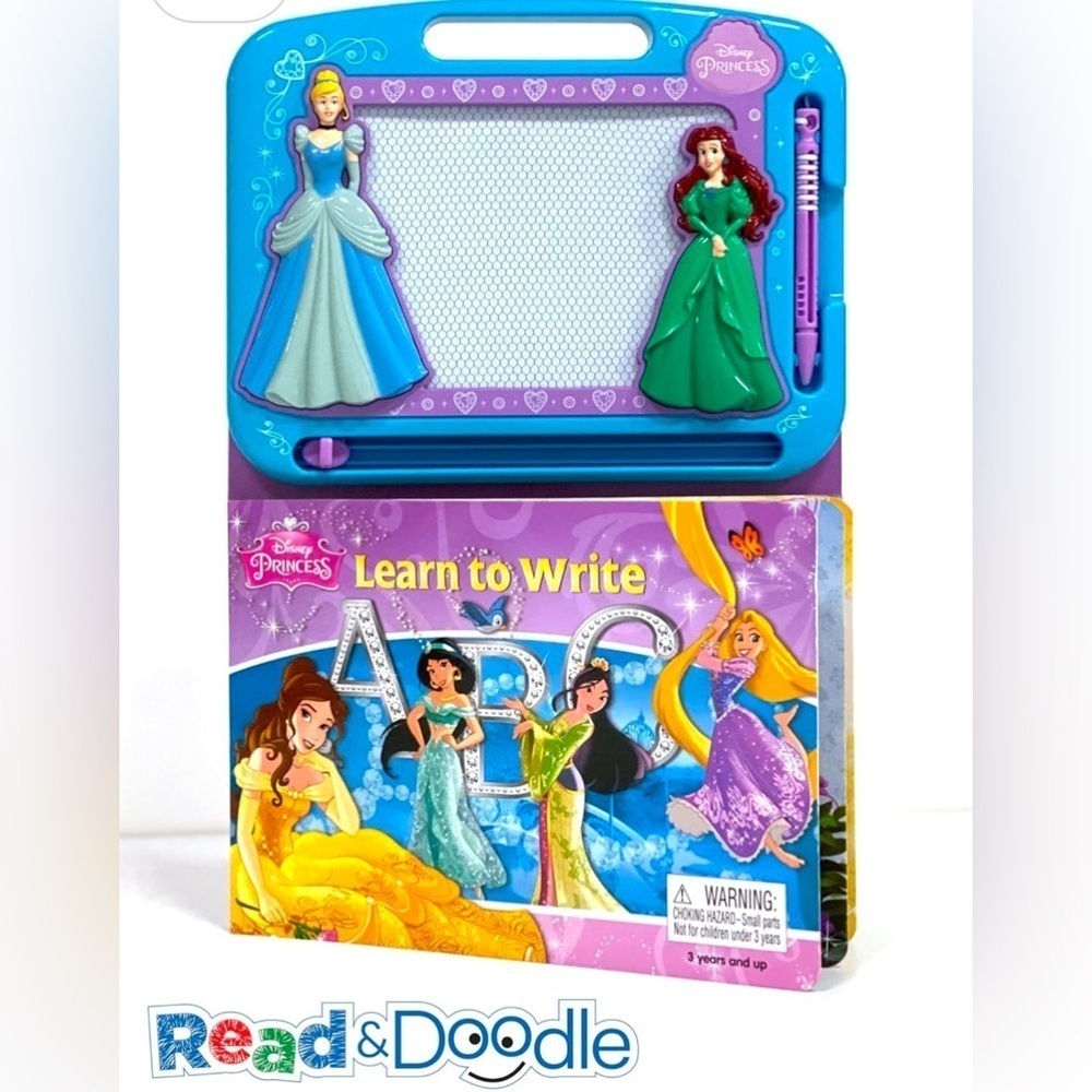 Disney Princess Learn to Write ABC Read & Doodle